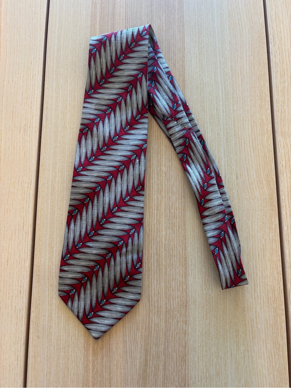 VALENTINO luxury 100% silk tie